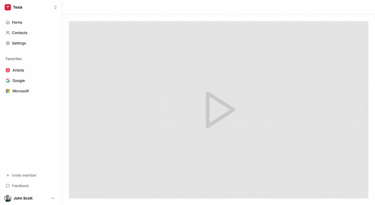 Notes editor interface